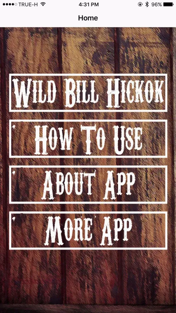 Wild Bill Hickok Radio Show Screenshots
