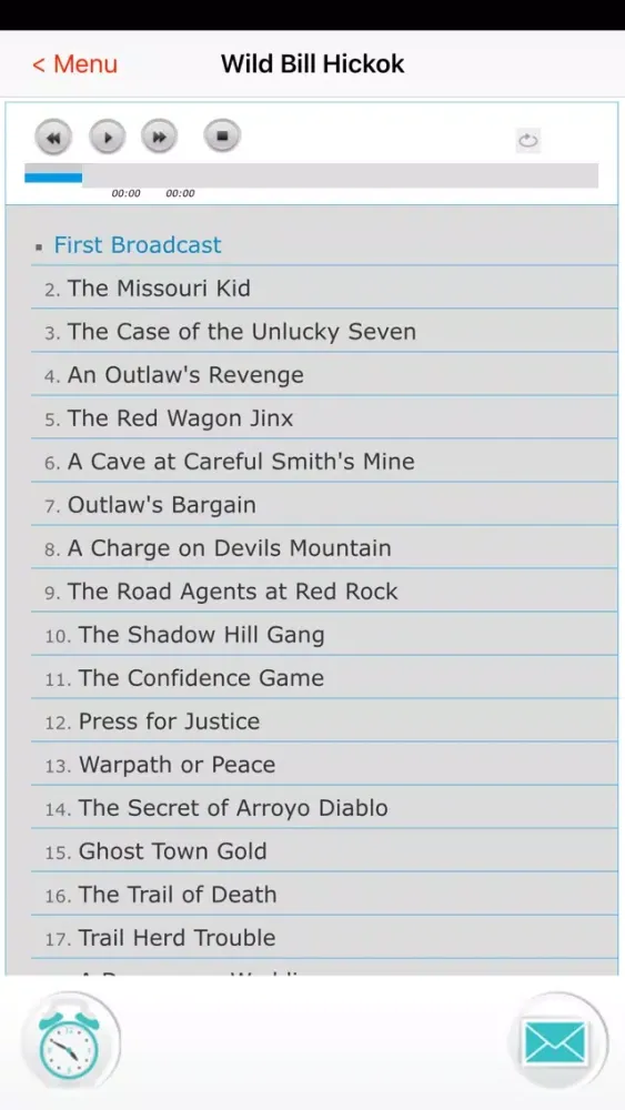 Wild Bill Hickok Radio Show Screenshots