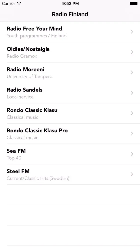 تصاویر Radio Finland Live Stations