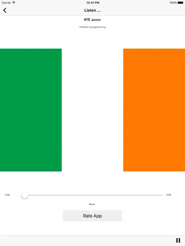 Irish Ireland Radio Stations - Northern Radioplayer iPad  स्क्रीनशॉट