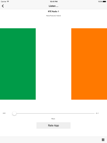 صور Irish Ireland Radio Stations - Northern Radioplayer iPad 