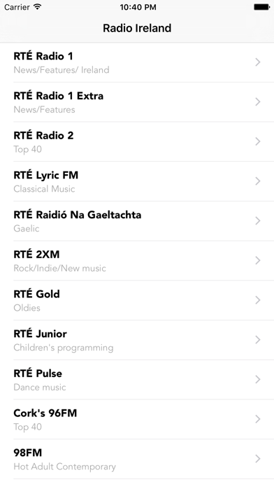 صور Irish Ireland Radio Stations - Northern Radioplayer