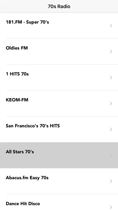 70s Music & Radio Shows Screenshots