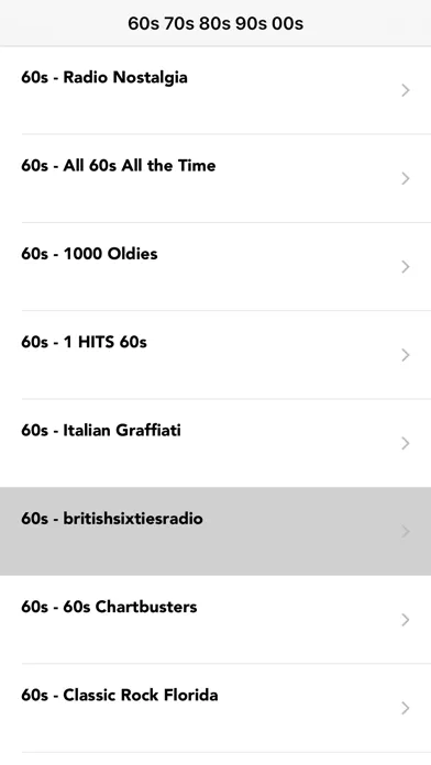 60s 70s 80s 90s 00s Music Hits Screenshots