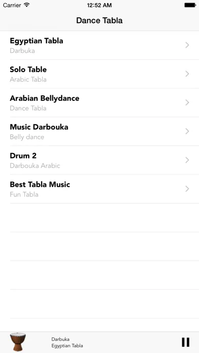 Capturas de pantalla de Dance Tabla : Free Belly Dancer Music and Real Percussion Drumming App