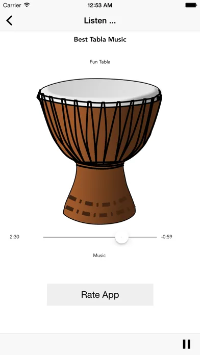 Capturas de pantalla de Dance Tabla : Free Belly Dancer Music and Real Percussion Drumming App