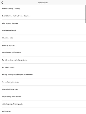 ภาพหน้าจอของ Duas For Daily Life (Prophet Muhammad Prayers Dua & Azkar - صلي على محمد) iPad