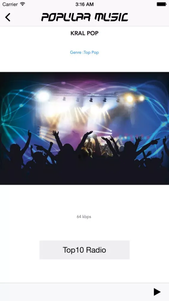 Top Popular Musics Songs: POP Radio Stations سکرین شاٹس
