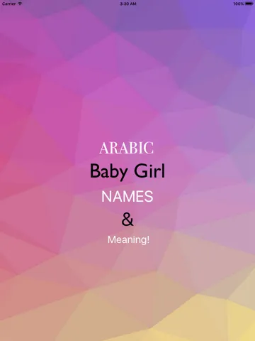 تصاویر Baby Girl Names : Muslim girls names - with islamic Meaning! iPad 