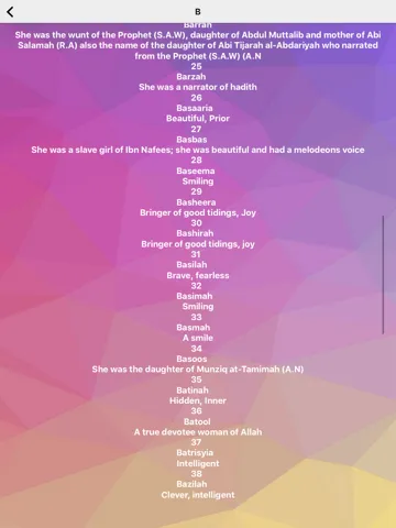تصاویر Baby Girl Names : Muslim girls names - with islamic Meaning! iPad 