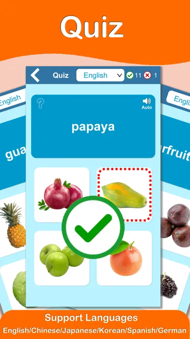 Capturas de pantalla de Fruits Cards