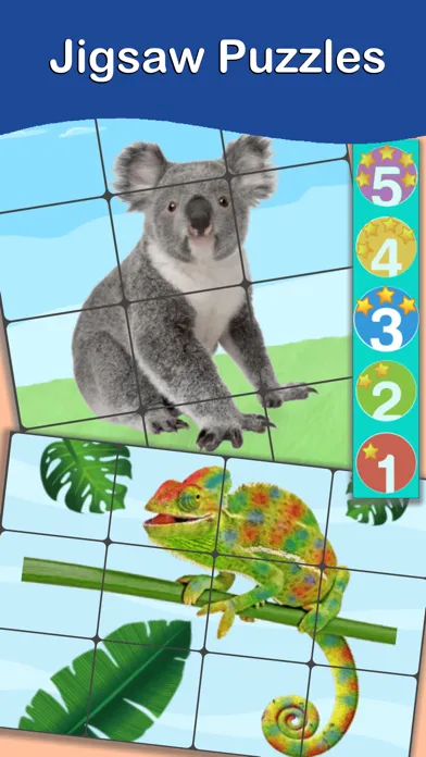 Capturas de tela do Animals Cards PRO
