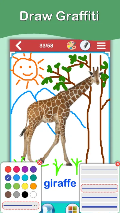Capturas de tela do Animals Cards PRO