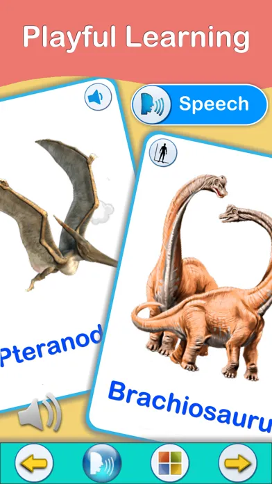 Dinosaurs Cards PRO 스크린샷