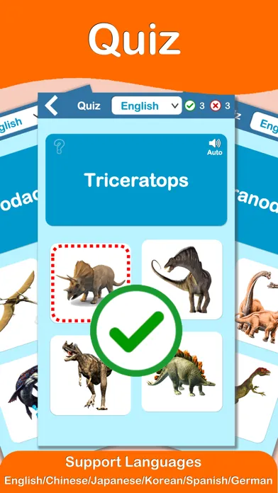 Dinosaurs Cards PRO 스크린샷