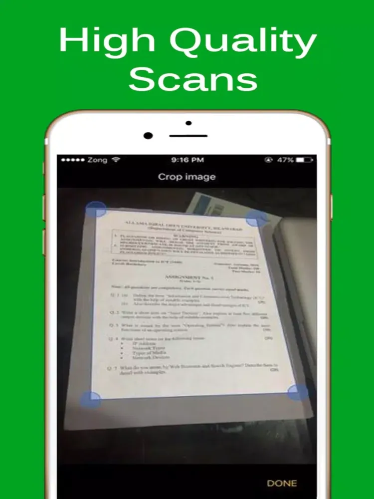 PDF Scanner - Scan Documents & Receipt iPad 应用截图