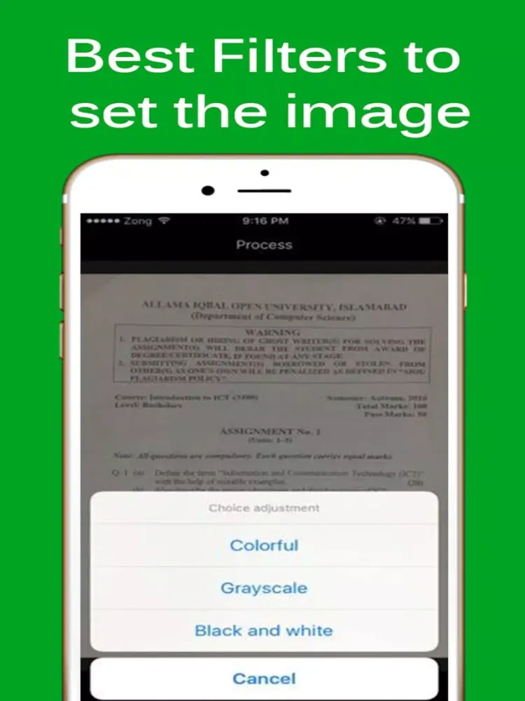 PDF Scanner - Scan Documents & Receipt iPad 应用截图