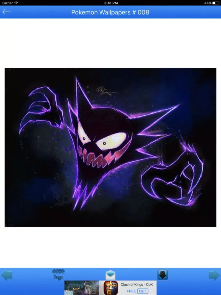 Capturas de pantalla de Pokemon Wallpapers HD iPad 