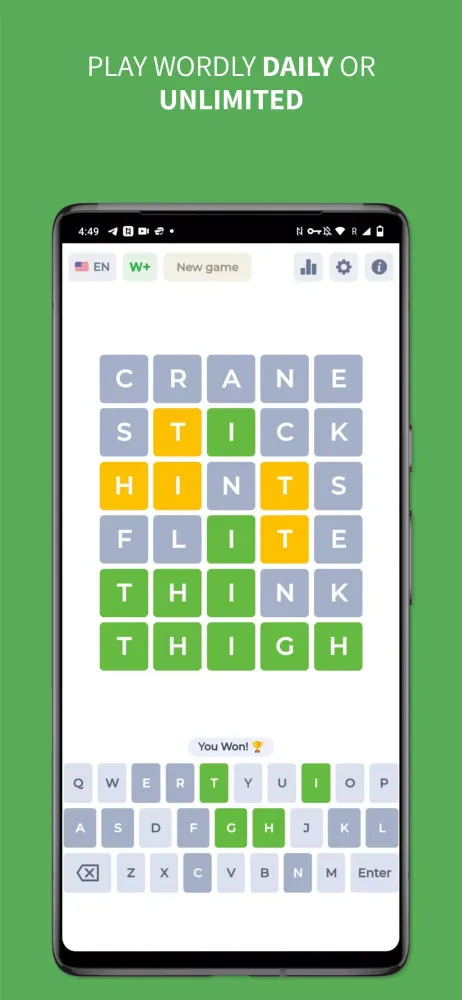 Wordy - Word Puzzle Game Screenshots