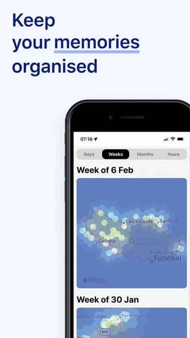 Been & Done Travel Journal Map 스크린샷
