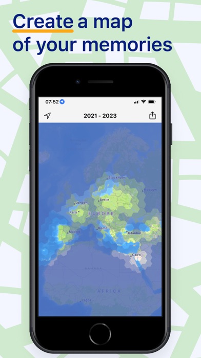 Been & Done Travel Journal Map स्क्रीनशॉट