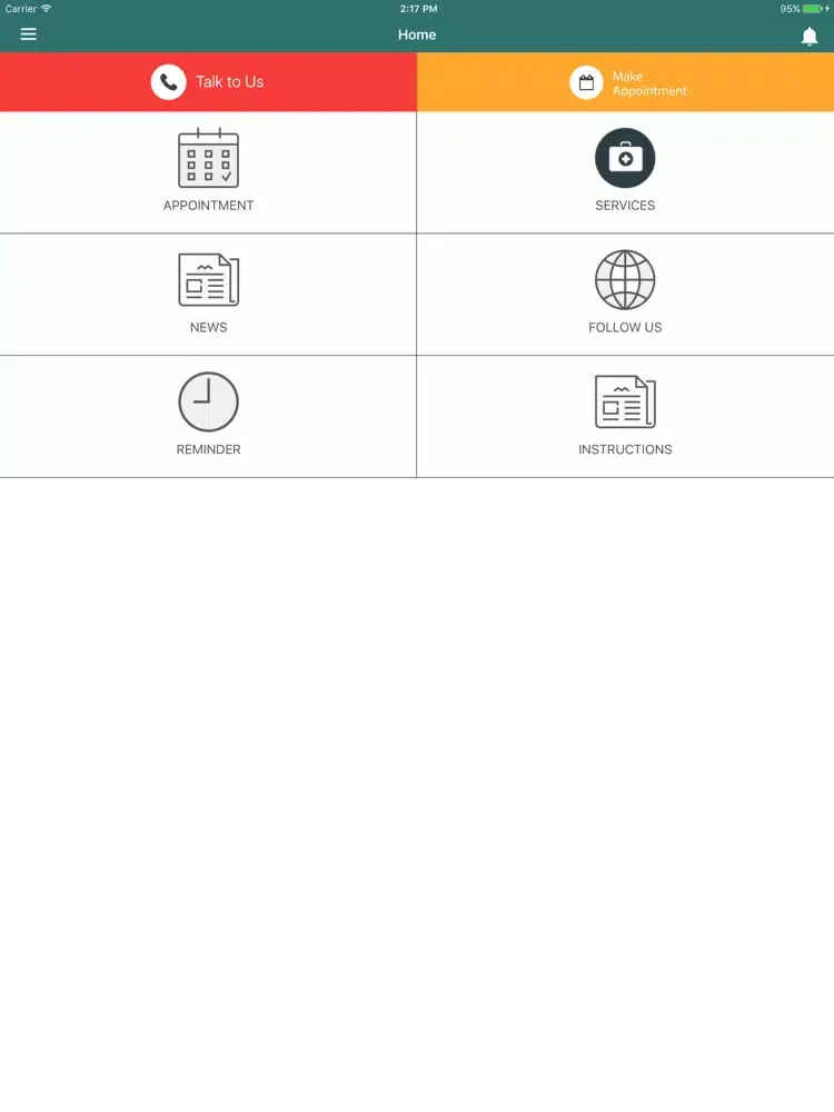 Screenshot di Seraniti iPad 