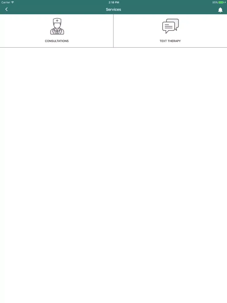 Screenshot di Seraniti iPad 