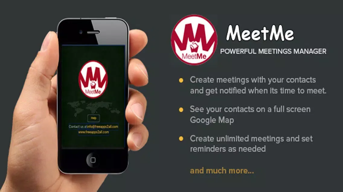 Capturas de tela do Meet Me - Powerful Meeting Manager