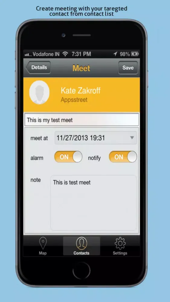 Capturas de tela do Meet Me - Powerful Meeting Manager