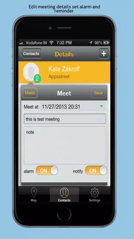 Capturas de tela do Meet Me - Powerful Meeting Manager