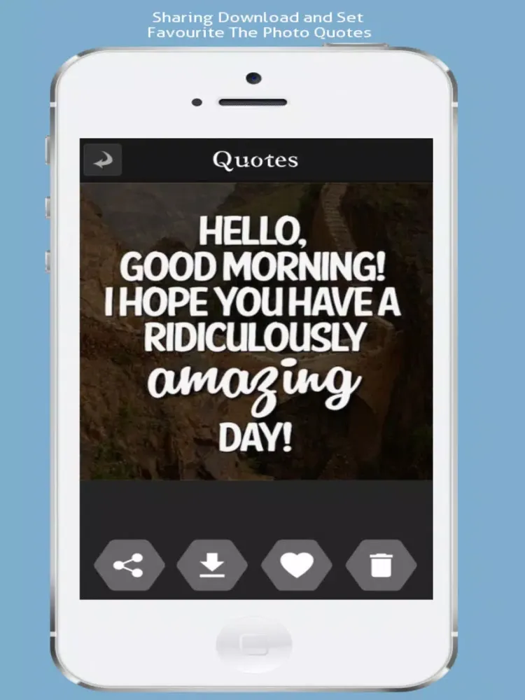 Tangkapan skrin Photo Quote Builder - Create and Share Photo Quote iPad 