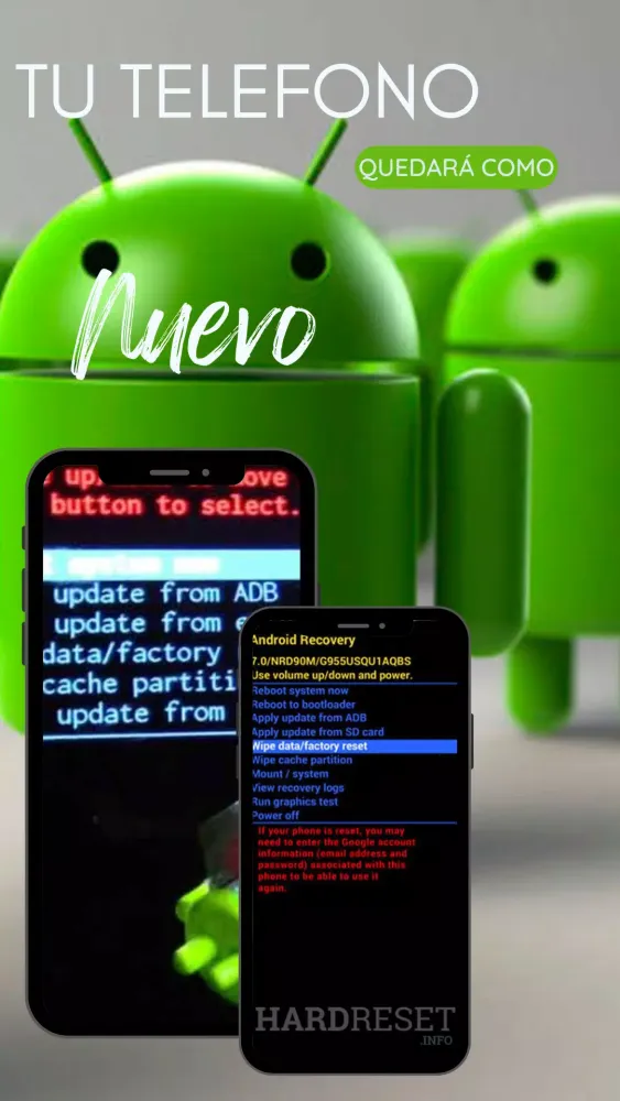 Como Formatear un celular Screenshots