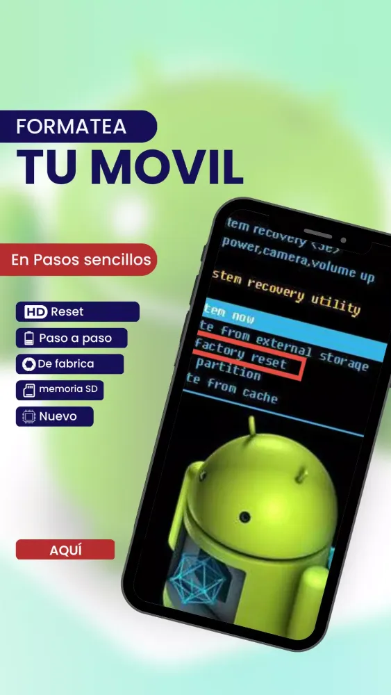 Como Formatear un celular Screenshots
