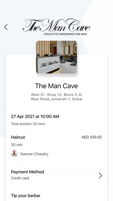Tangkapan layar The Man Cave