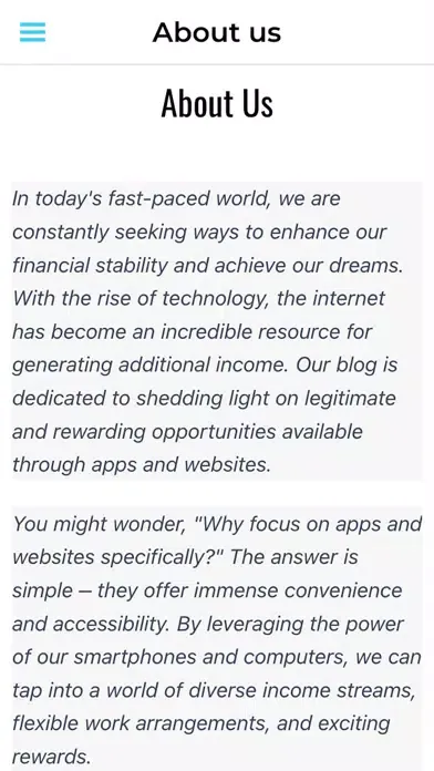 Capturas de pantalla de Apps & Websites That Pays