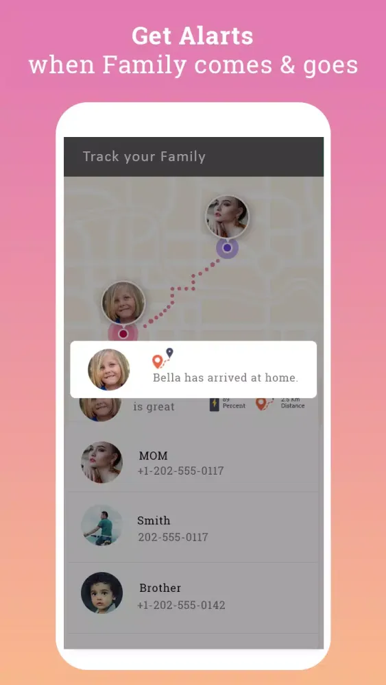 Скриншоты Family Location Tracker