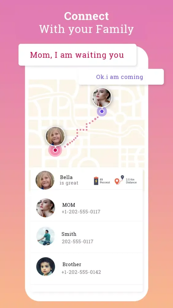 Скриншоты Family Location Tracker