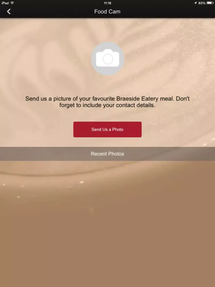 Ảnh chụp màn hình của Braeside Eatery iPad 