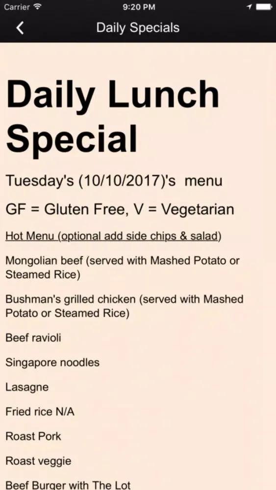Ảnh chụp màn hình của Braeside Eatery