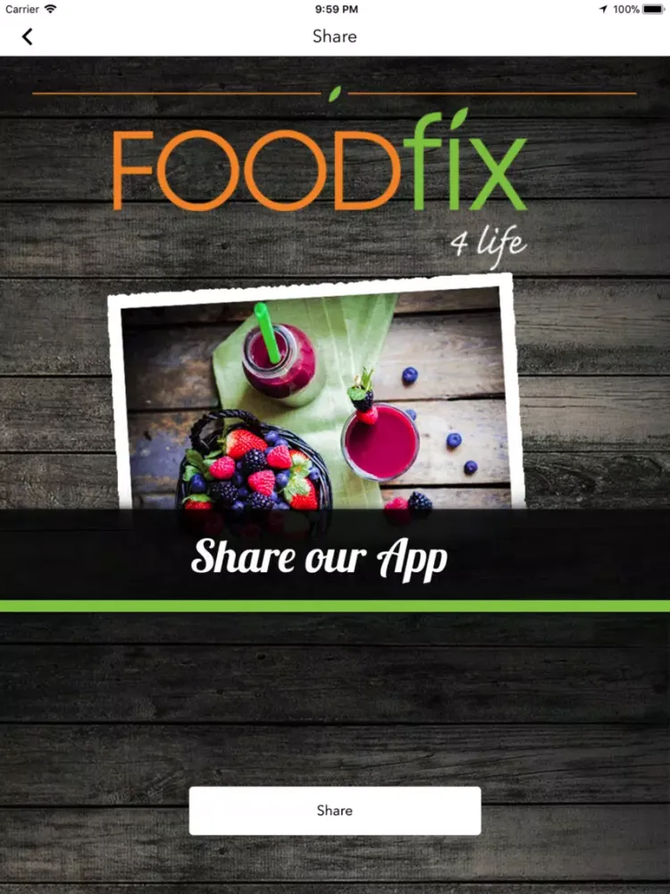 Food Fix 4 Life iPad  Screenshots