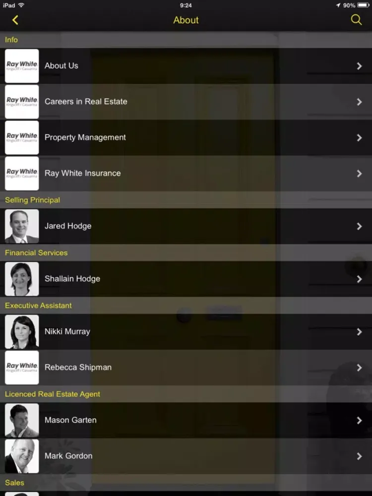 Captures d'écran de Ray White Kingscliff Casuarina iPad 