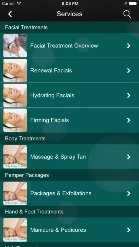 Capturas de tela do Shepparton Skin & Body Spa