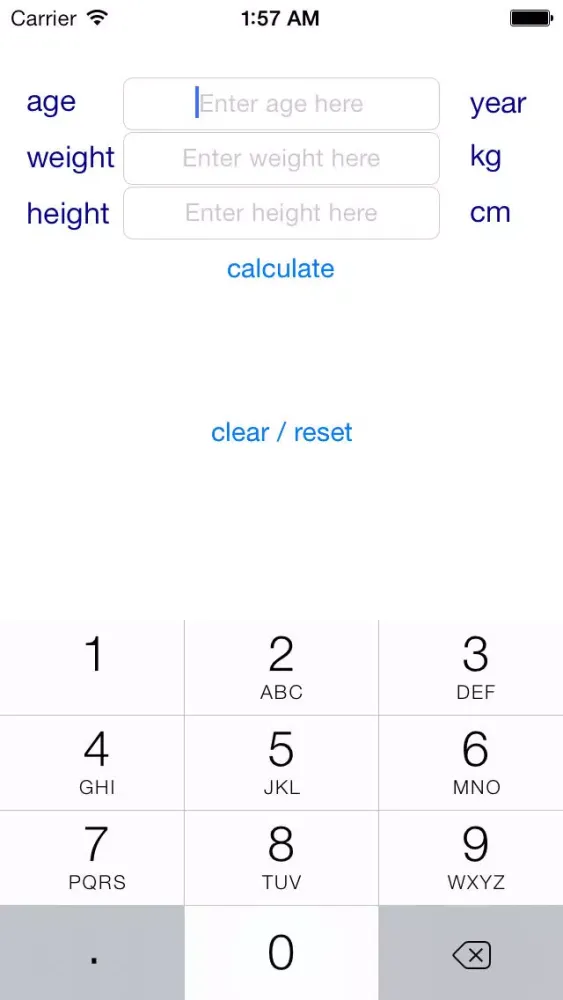 Captures d'écran de my Body Mass Index