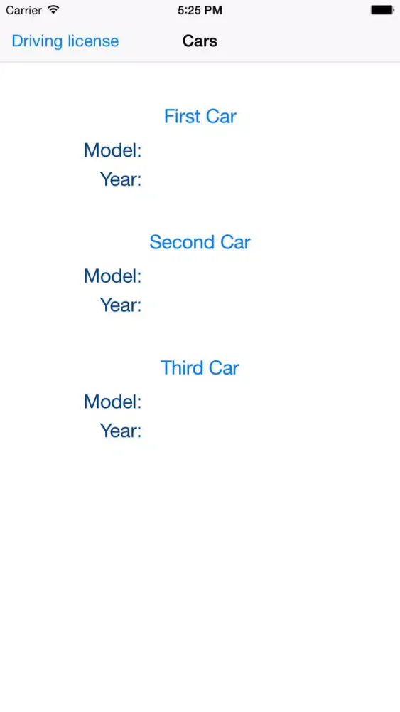 my Car Info Ekran Görüntüleri