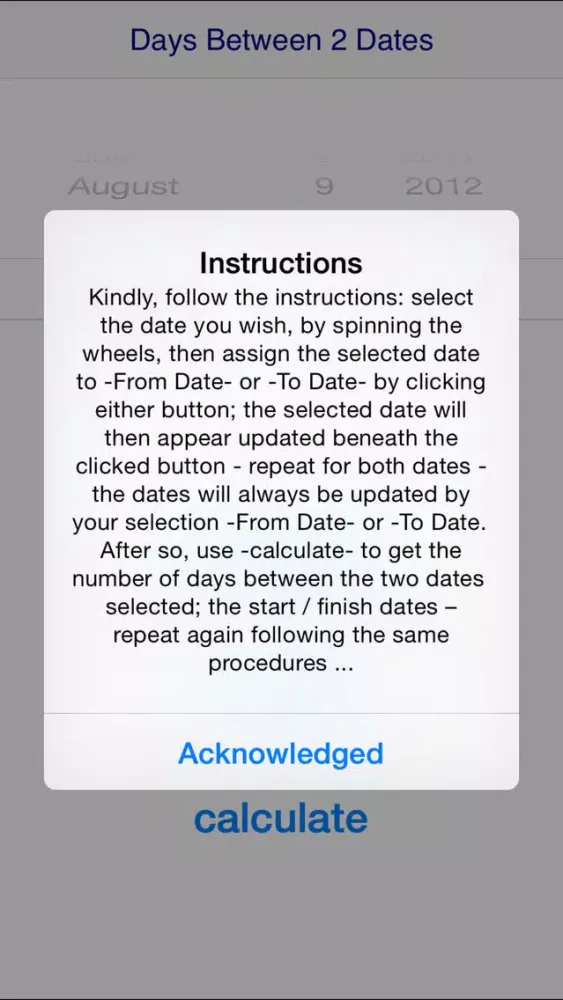 Days Between 2 Dates应用截图