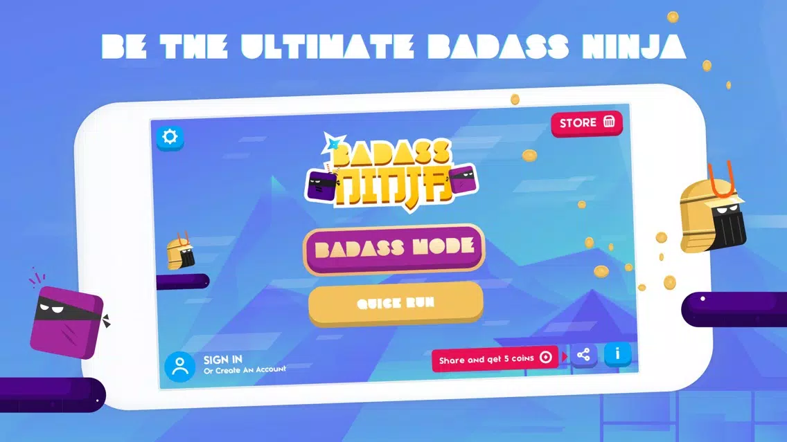 Badass Ninja スクリーンショット