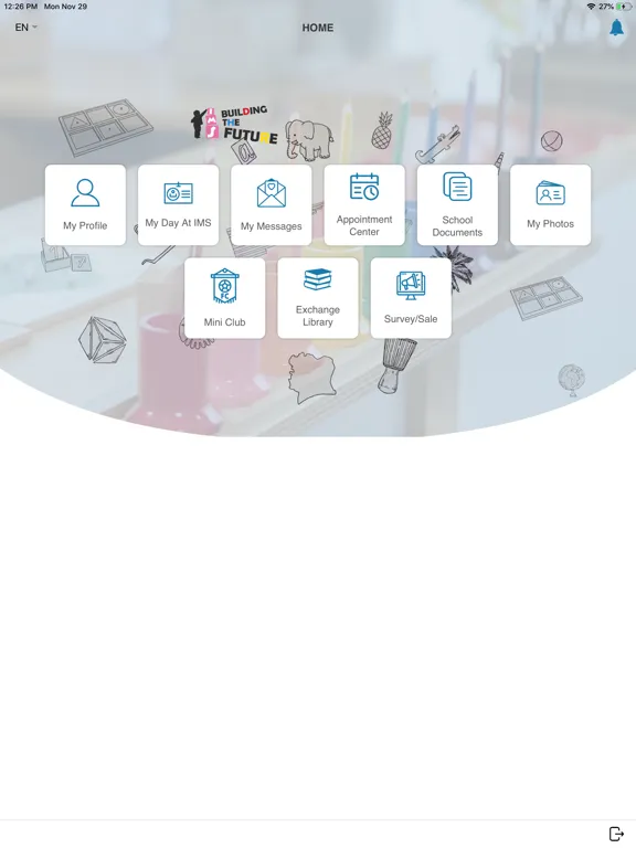 IMS Connect iPad  スクリーンショット