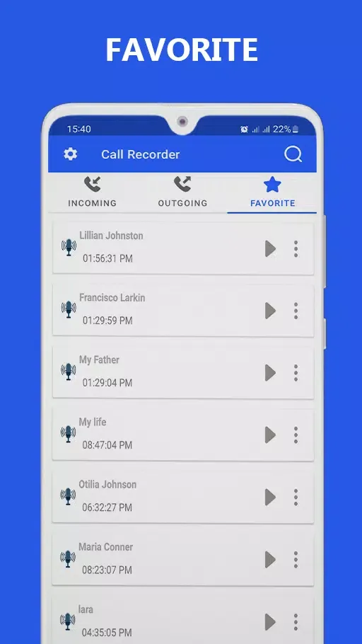 Скриншоты Automatic Call Recorder