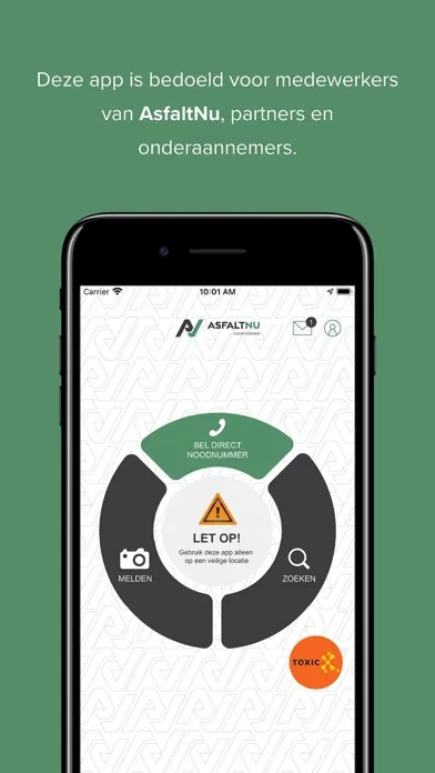 AsfaltNu Meldingen Screenshots