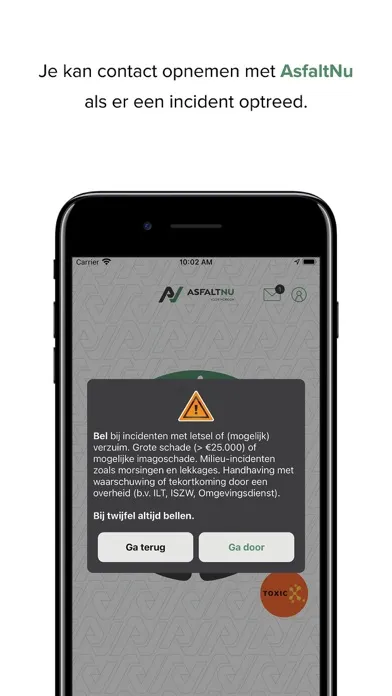 AsfaltNu Meldingen Screenshots